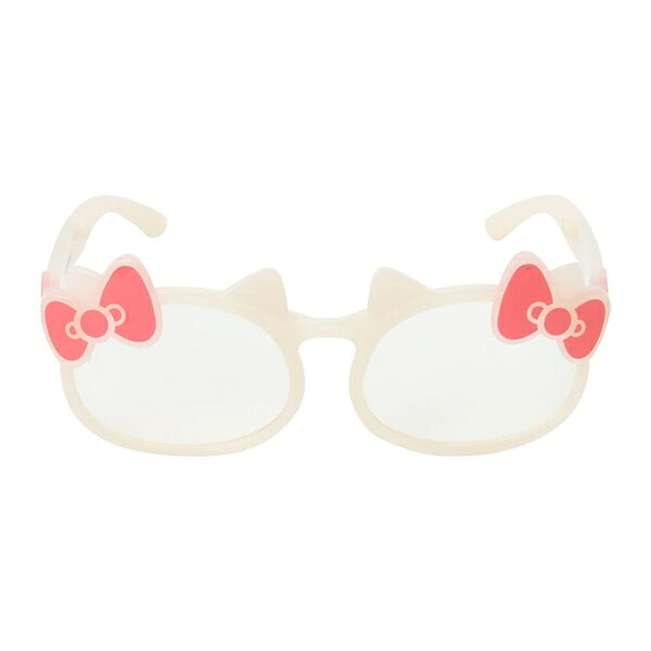 【震撼精品百貨】Hello Kitty 凱蒂貓~日本SANRIO三麗鷗 KITTY成人造型塑膠墨鏡-蝴蝶結*83501
