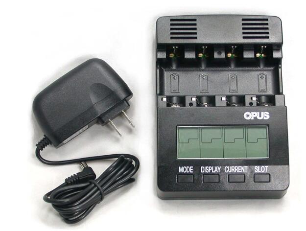 [3美國直購] OPUS BT-C2400 鎳氫電池充電器 液晶顯示 AA AAA NiMH 充電電池專用 La Crosse停產可參考