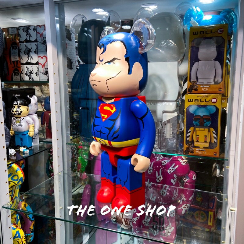 BE@RBRICK Superman HUSH 超人庫柏力克熊1000% | The One Shop 潮流鞋