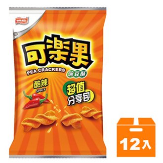聯華 可樂果 豌豆酥-酷辣 188g (12入)/箱【康鄰超市】