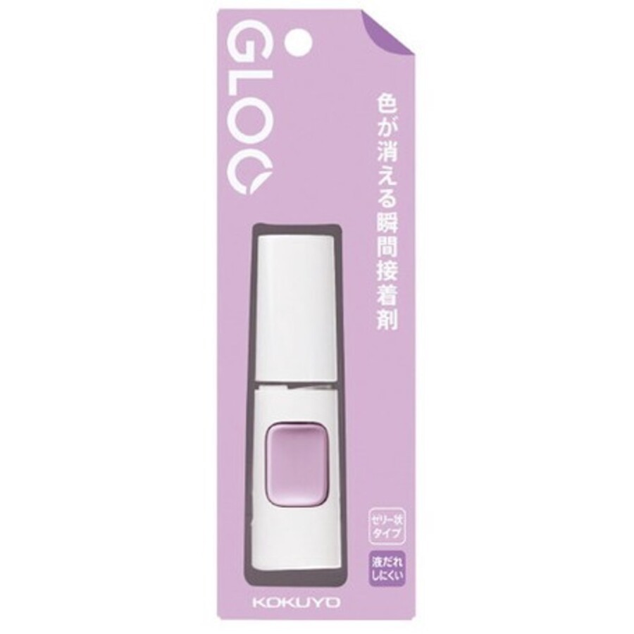 日本 國譽 KOKUYO Nendo 聯名款 GLOO 黏貼系列 消色果凍膠狀 瞬間膠 液態膠 果凍膠 膠水 -富士通販