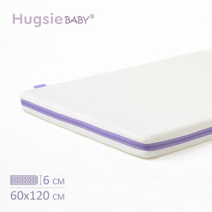HugsieBABY透氣水洗嬰兒床墊(附贈抗菌床單) 60×120★衛立兒生活館★