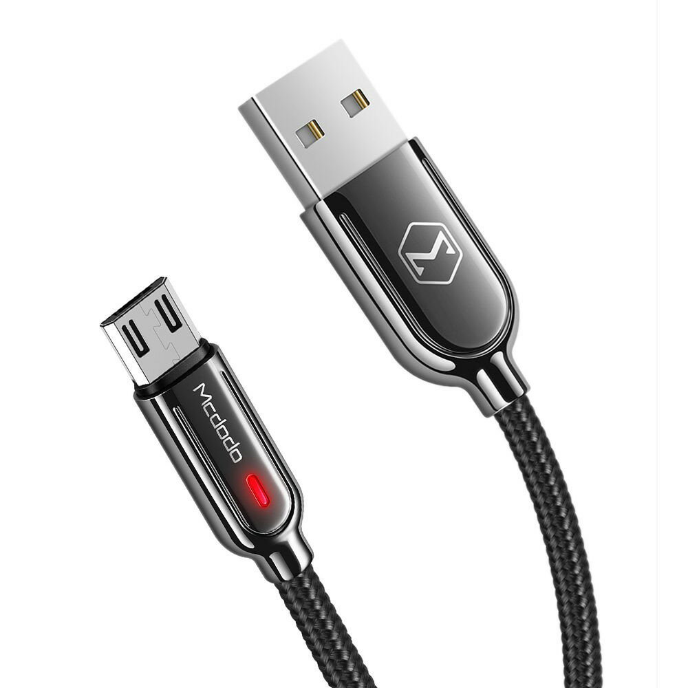 【Mcdodo麥多多】三代 智能斷電 安卓Micro充電線 QC3.0 補電 傳輸線 智者系列 150cm【JC科技】