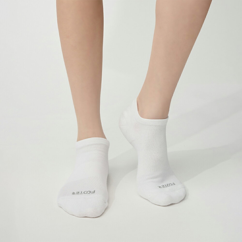 FOOTER 微分子氣墊單色船型薄襪 除臭襪 薄襪 氣墊襪 短襪(女-T71M) 0