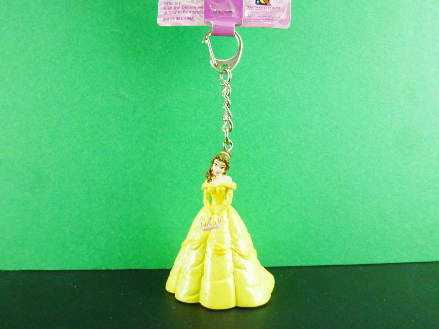【震撼精品百貨】公主 系列Princess 立體造型鑰匙圈-貝兒圖案 震撼日式精品百貨
