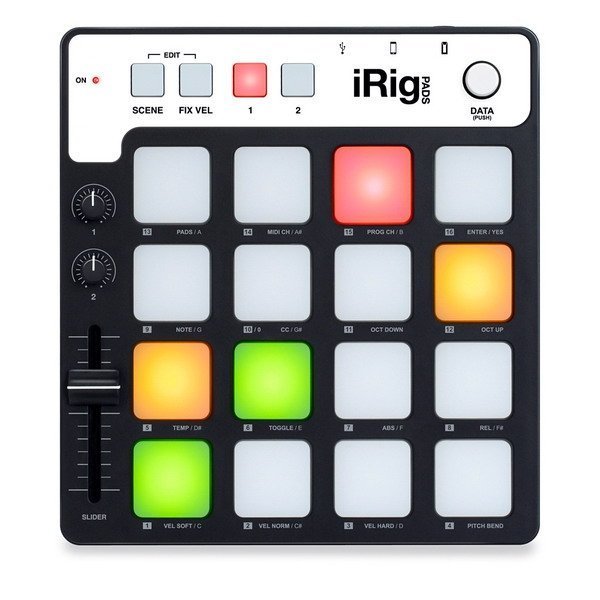 IK iRig Pads - iPhone/ iPad/ PC/ MAC MIDI 節奏控制器【唐尼樂器】