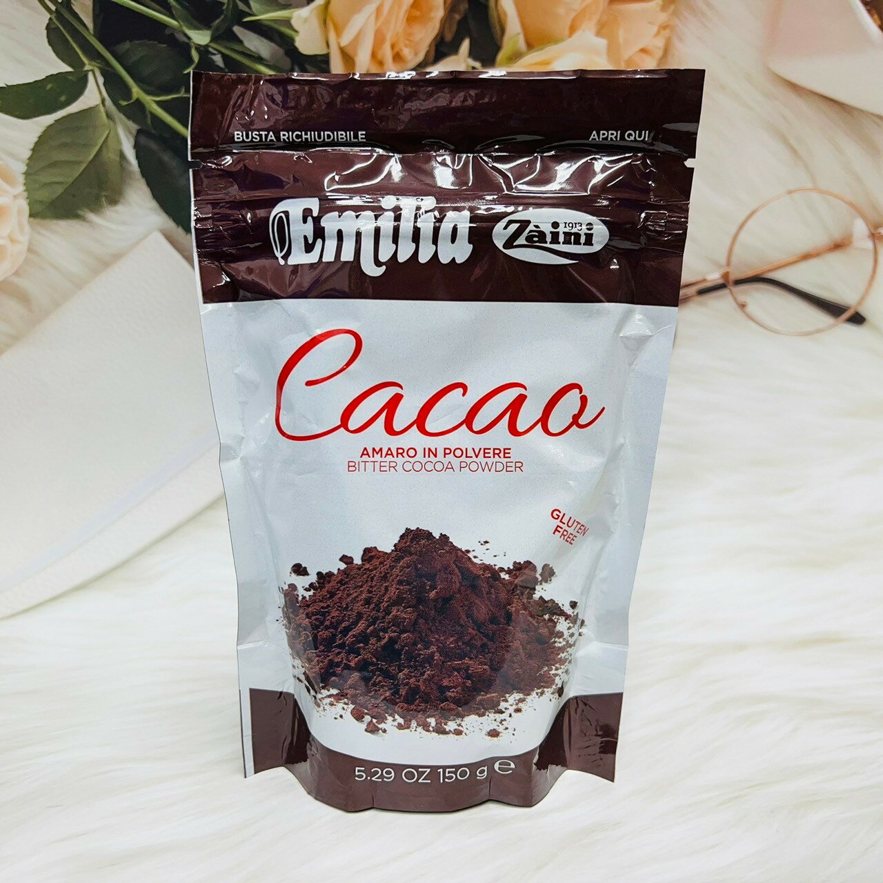 義大利 ZAINI 採霓 Emilia Cocoa 無糖可可粉/含糖可可粉 150g 兩款可選