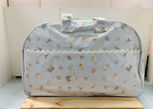 【震撼精品百貨】大耳狗 Cinnamoroll Sanrio 2用型防水旅行袋-滿版#69360 震撼日式精品百貨