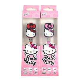 Hello Kitty 充電傳輸線 (micro USB)【三麗鷗正版授權】