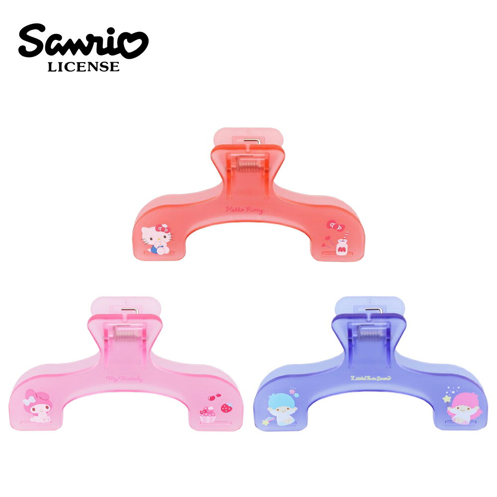 【日本正版】UKANMURI CLIP 三麗鷗 書本固定夾 夾子 書夾 文具夾 固定夾 樂譜夾 萬用夾 凱蒂貓 美樂蒂 雙子星