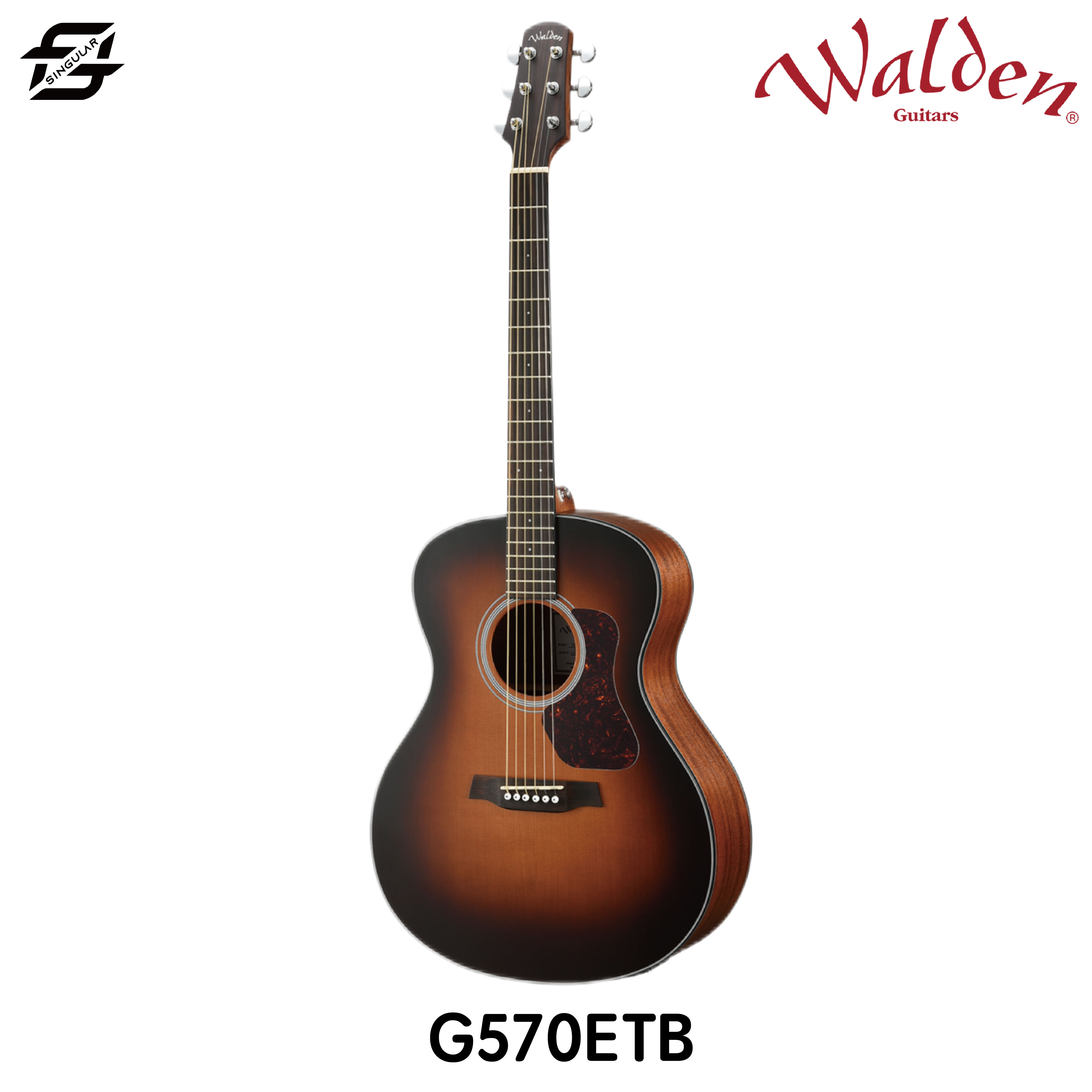 【非凡樂器】Walden G570ETB/木吉他/GA桶身/公司貨