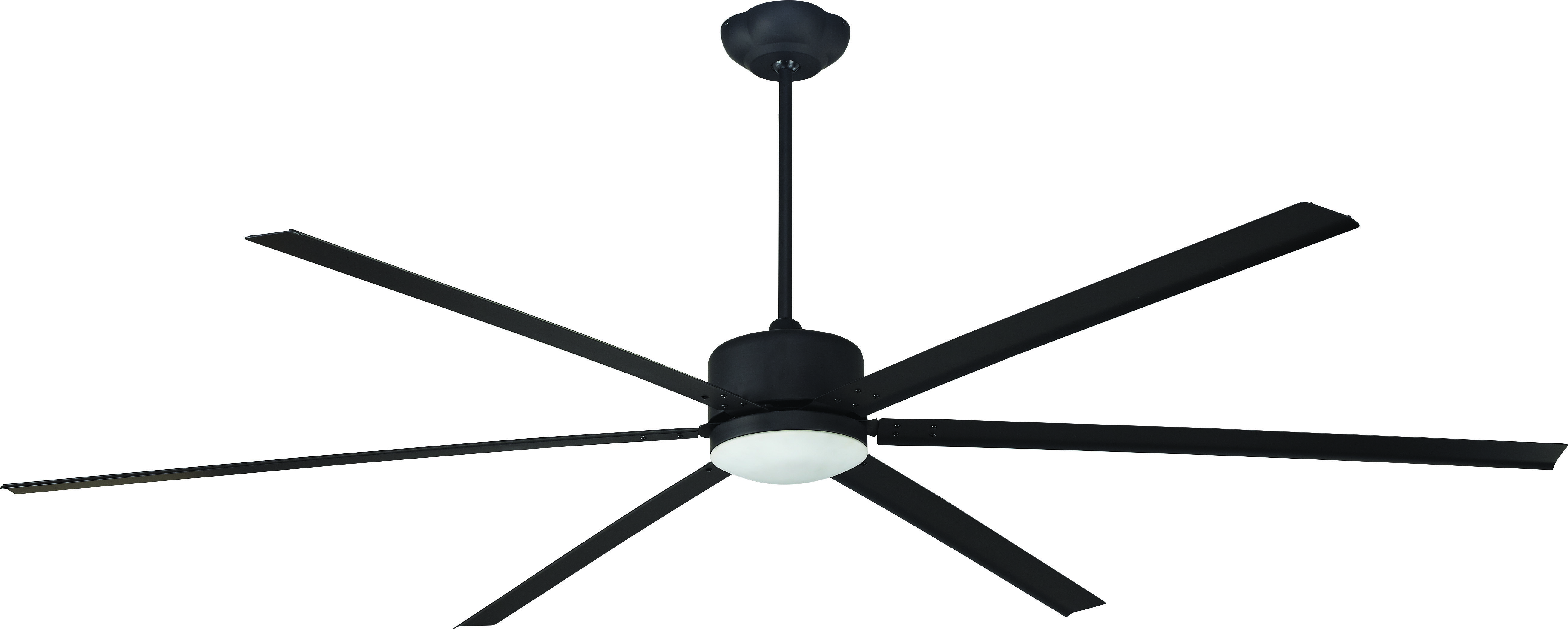 穩帝仕-密西西比河-90吋BLDC直流無刷燈扇/平光黑/18023A