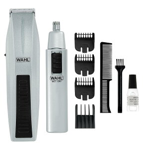 [4美國直購] Wahl 5537-420 電池式 修鬍刀 (非刮鬍) 鬢角刀 鼻毛器 需自備AA電池 Beard Battery Trimmer