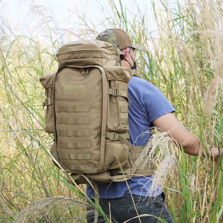 多功能戰術一體包 組合背包 背囊狩獵雙肩背包 迷彩登山包 耐用耐磨