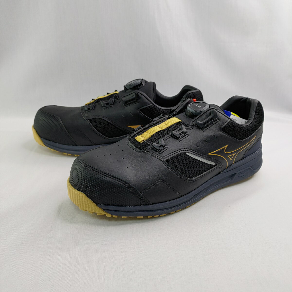 Mizuno 買鞋送襪 F1GA247609 PRIME LS II 51L 防護鞋 安全鞋 BOA旋鈕 4E寬楦 黑