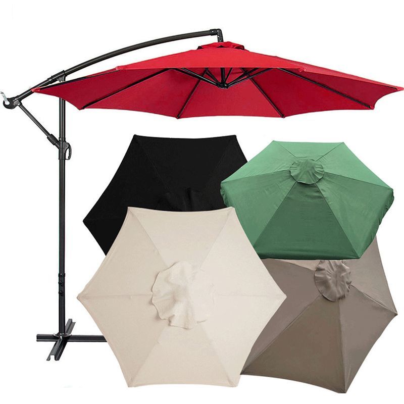 清倉傘面布!!戶外室外防雨遮陽傘庭院傘加厚地攤傘太陽傘崗亭替換 pm6071