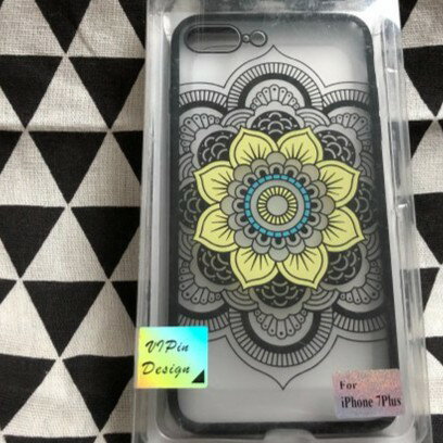 現貨出清 獨家iPhone 7+ 透明磨砂 手機殼 防摔手機殼 創意時尚 夜光 獨一無二