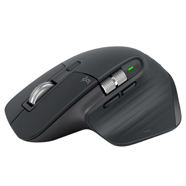 ★免運★Logitech羅技 MX Master 3S無線智慧靜音滑鼠(石墨灰) [大買家]