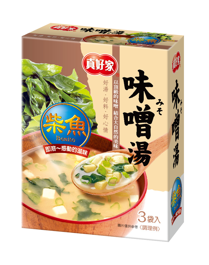 【真好家】新-柴魚味噌湯(10gx3包入)