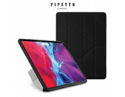 PIPETTO Origami iPad Pro 12.9吋(第4代) TPU多角度多功能保護套