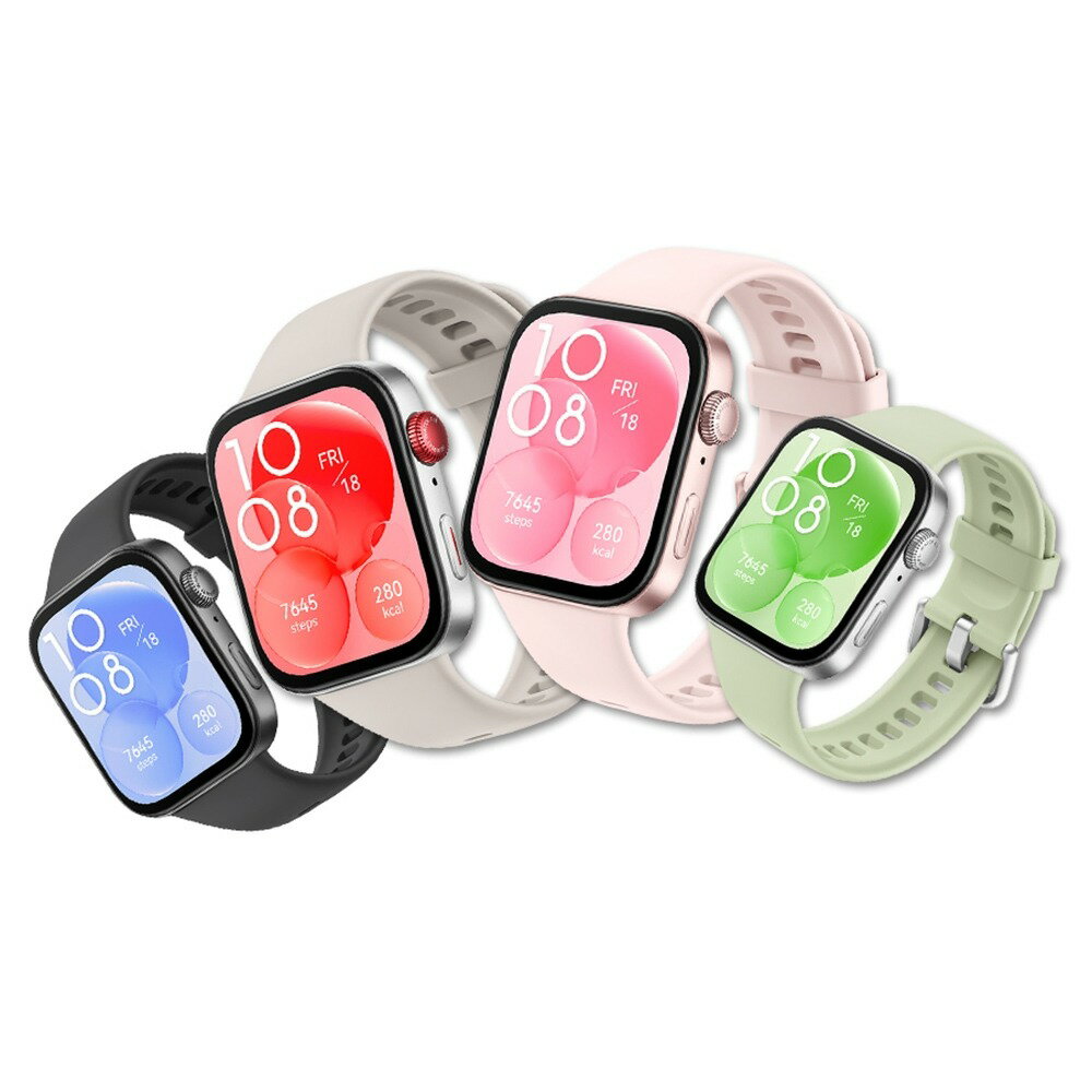 華為HUAWEI WATCH Fit 3健康運動智慧手錶／智慧手錶／藍牙手錶／GPS手環-送揹包