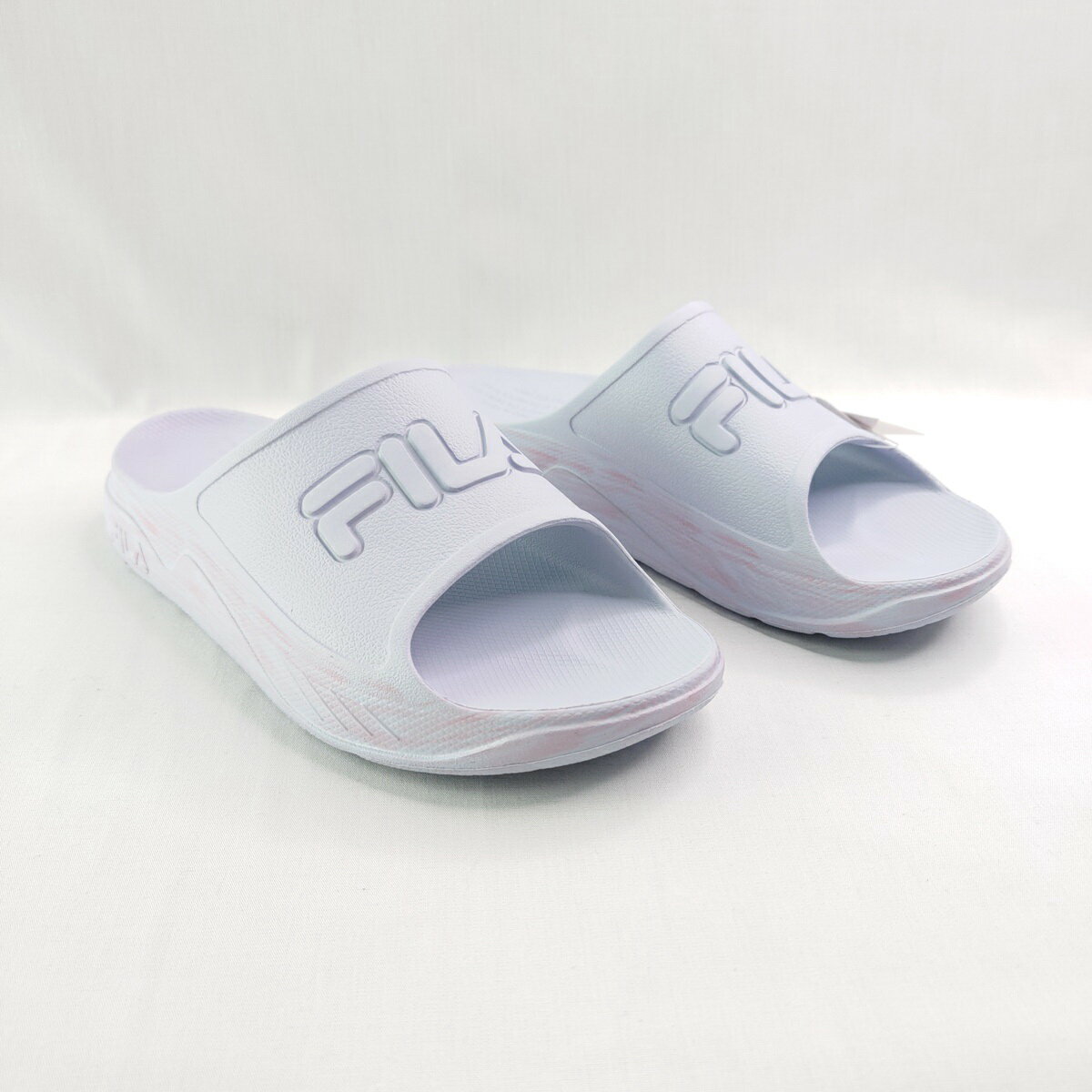 FILA 運動拖鞋 4S340Z999 防水拖鞋 女款 休閒 舒適 MIT台灣製 淺紫【iSport愛運動】