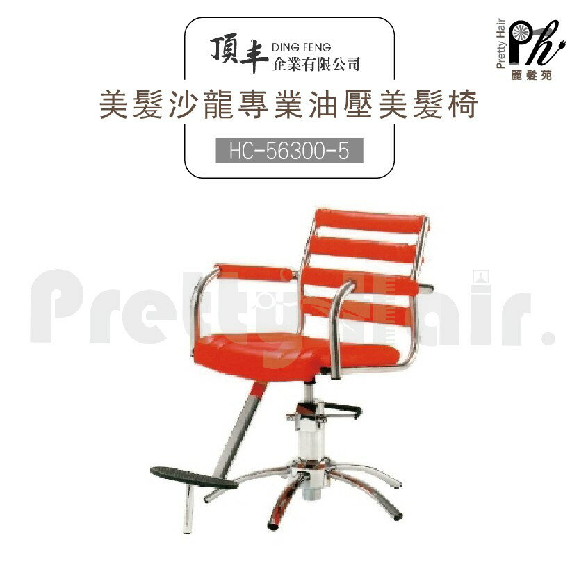 【麗髮苑】專業沙龍設計師愛用 質感佳 創造舒適美髮空間 油壓椅 美髮椅 營業椅 HC-56300-5