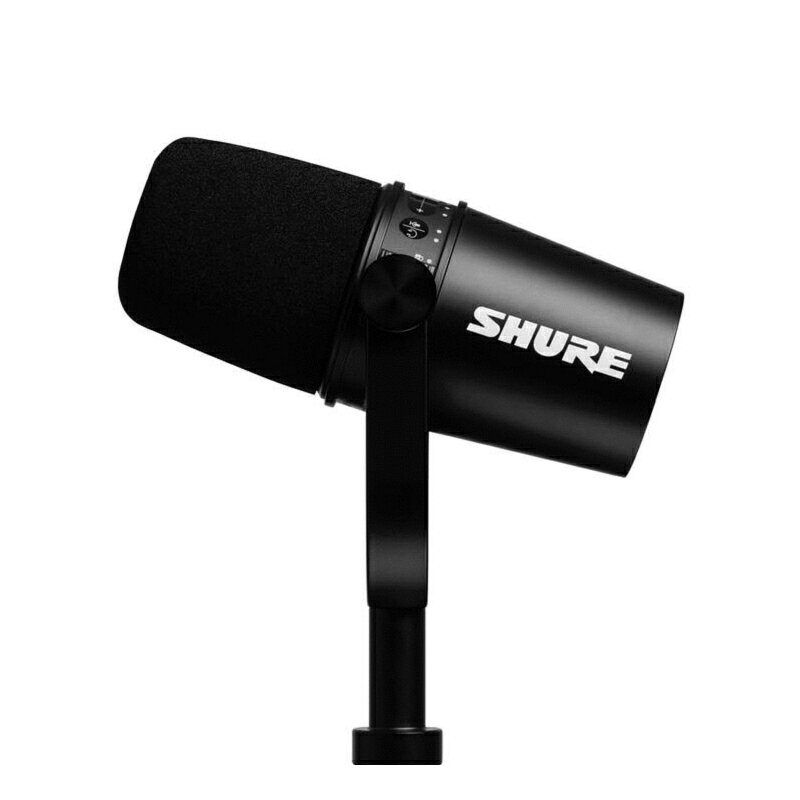 ☆唐尼樂器︵☆免運公司貨 美國 SHURE MV7 XLR/USB 人聲專用 動圈式 麥克風 遊戲 直播 Podcast