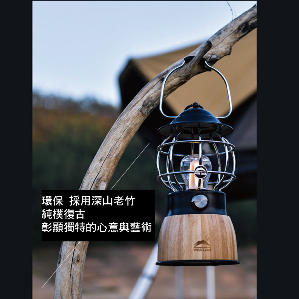 【MRK】秋野地 和風 戶外休閒露營燈 露營燈 燭燈 瓦斯燈 復古燈 LED充電式 鋰電 QYD21924 6