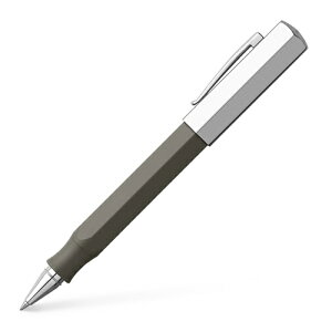 【FABER-CASTELL】輝柏 ONDORO系列 (霧銀灰色高級樹脂筆桿) 鋼珠筆 / 支 147515