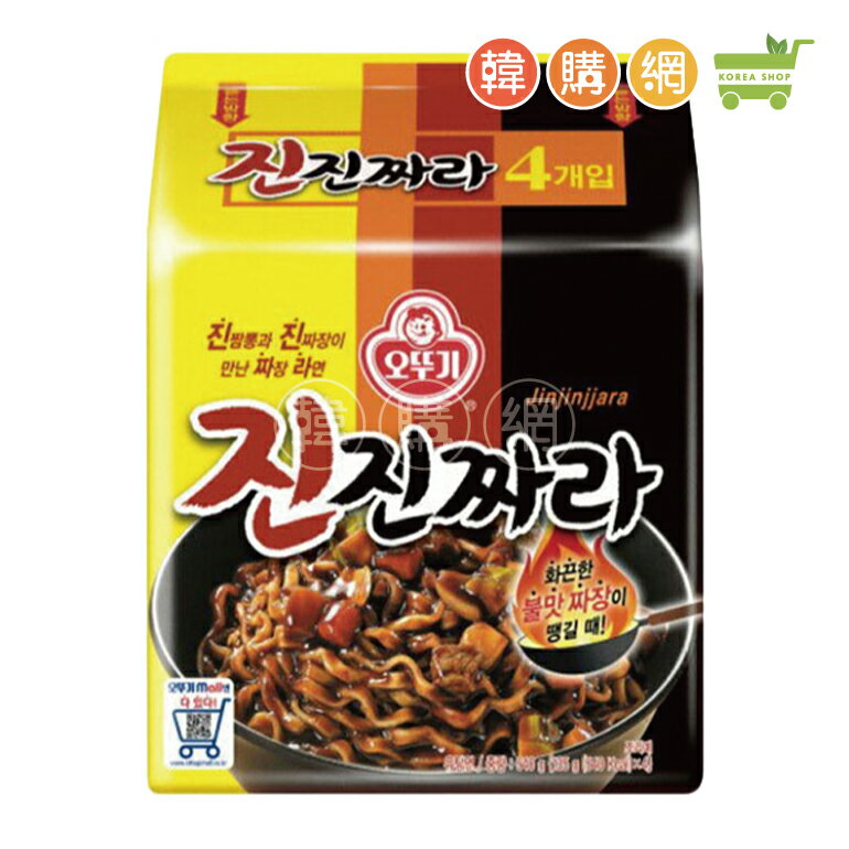 韓國不倒翁金炸醬炒碼麵540g 135gx4入 韓購網 Ja00120 韓購網 Rakuten樂天市場
