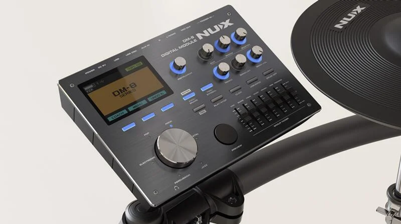 【免運費可分期付款】亞都音樂 獨家贈送止滑地毯 NUX DM-8 旗艦級超擬真網面電子鼓 北北基地區加贈到府安裝服務 8