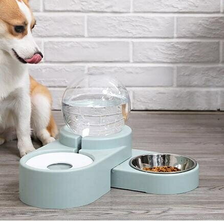 貓咪飲水機自動喂食器狗狗喝水不濕嘴寵物流動水盆