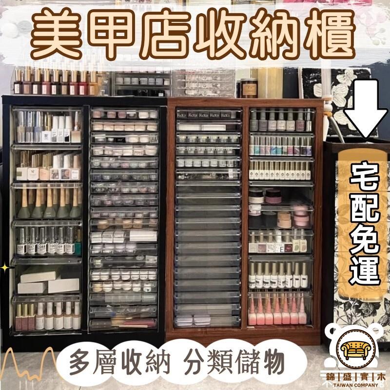 可開發票 工廠現貨 【美甲店收納櫃 宅配免運】多層分類櫃子 文件櫃 墻櫃 平底抽屜櫃 甲油膠展示櫃 烘焙模具收納櫃 資料櫃特惠/全館折扣 售後保障 j547