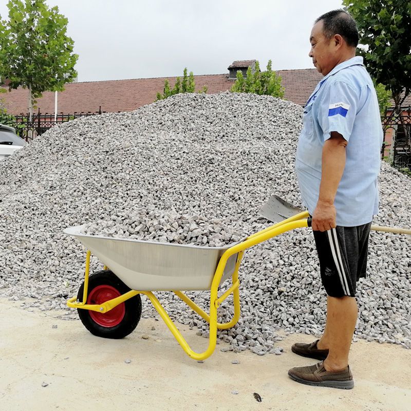 免運 搬運車 手推車 拉貨車 平板車 獨輪手推車農用單輪鬥車小推車加厚花園藝環衛垃圾飼料搬運車家用 快速出貨