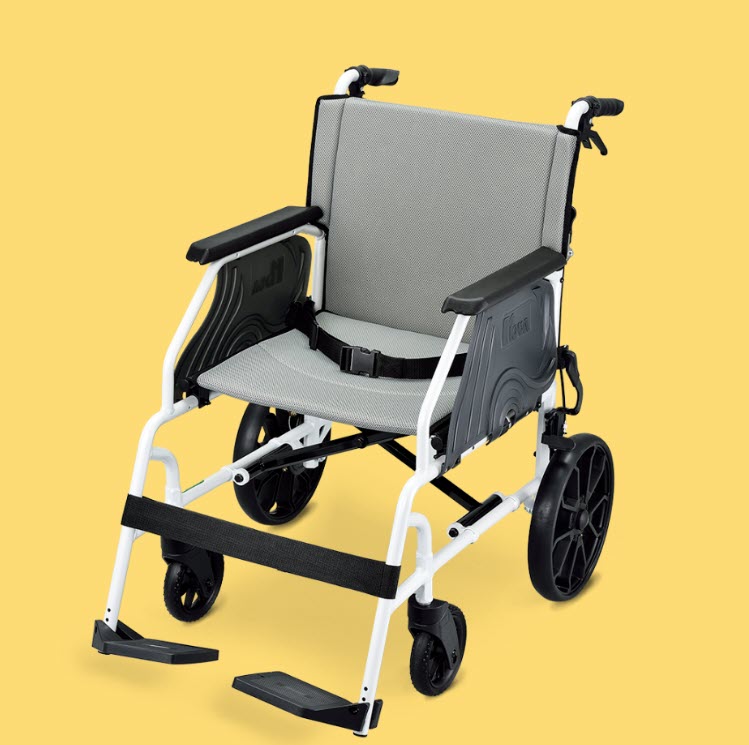 【光星輪椅】LUGA Lite小輪 符合輪椅B款 贈腰背墊