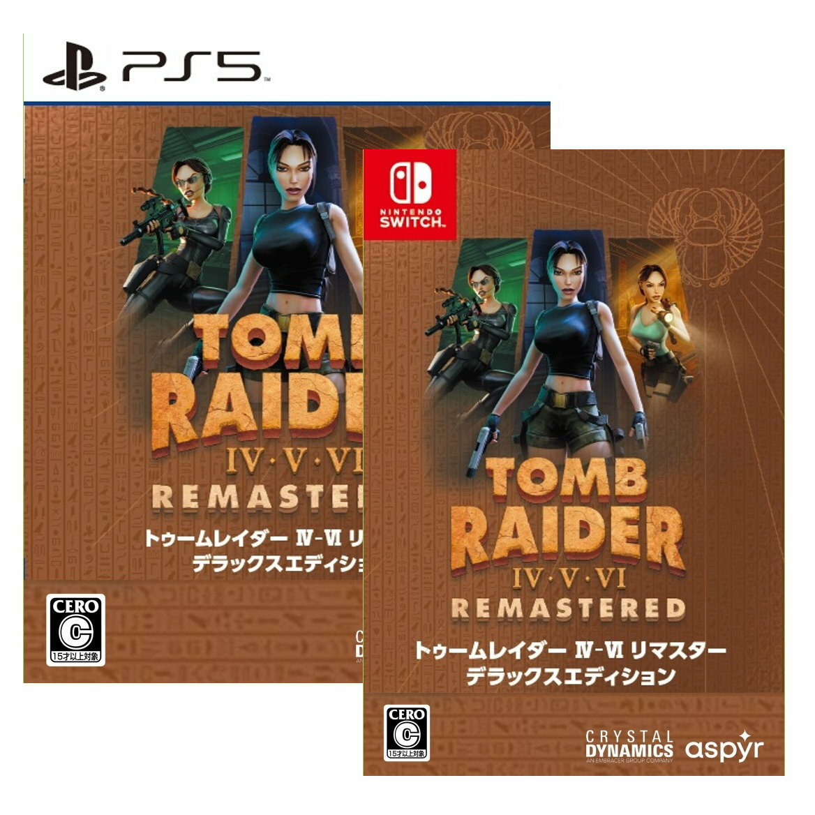 任天堂 NS PS5 古墓奇兵 Tomb Raider IV-VI Remastered 簡中日英 限定版(10/23)