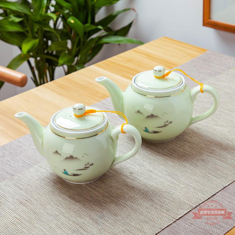 小茶壺陶瓷不銹鋼過濾內膽號容量單壺茶具杯子套裝家用沖泡茶器