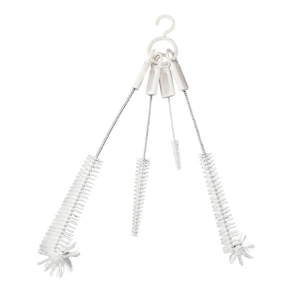 日本SP SAUCE大小壺嘴清潔4件刷 3