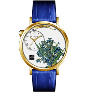 Van Gogh Swiss Watch梵谷 演繹名畫男錶 S-GMI-11 鳶尾花【刷卡回饋 分期0利率】【跨店APP下單最高20%點數回饋】