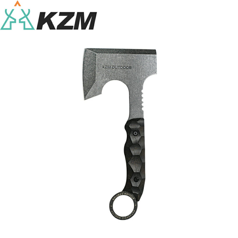 【KAZMI 韓國 KZM 工業風手斧】K24T3F06/露營/劈柴/砍柴/野炊