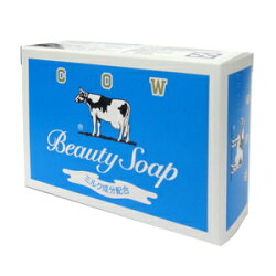 日本牛乳石鹼 牛乳香皂(藍盒)-茉莉清爽型 85g