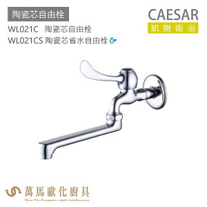 CAESAR 凱撒衛浴 WL021C WL021CS 陶瓷芯自由栓 公共冷水龍頭 免運
