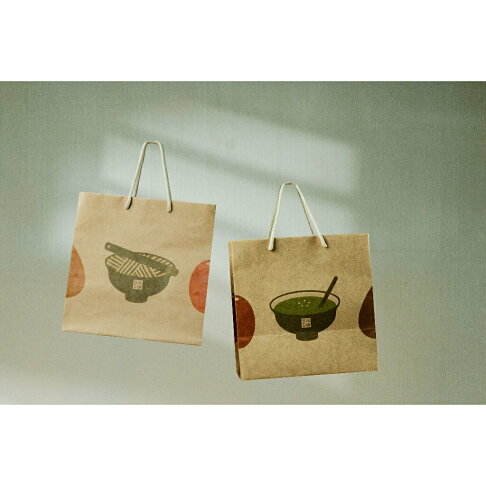 北埔擂茶堂 新版禮袋 一個提袋最多可承裝三包擂茶 2