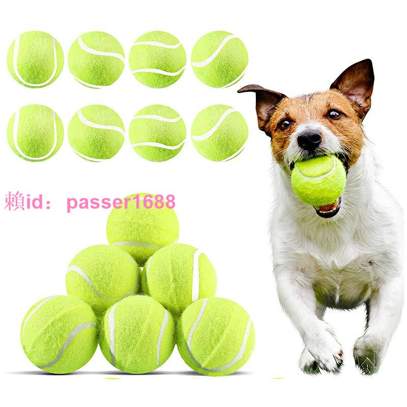 寵物網球發射器用球狗咬球6.5cm發球機小球5cm彈力網球拋球機用球
