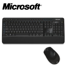 <br/><br/>  微軟 Microsoft 無線鍵盤滑鼠組3050 進階加密標準 (AES) 128 位元加密 內建手腕支撐墊<br/><br/>