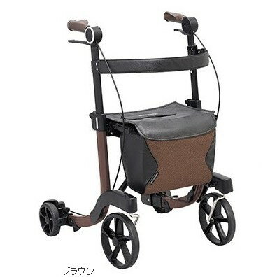 日本幸和TacaoF助行器KWAG01(咖啡色)/購物車/散步車/助行椅