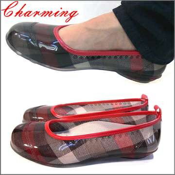 【Charming】日本製 時尚造型防水雨鞋/娃娃鞋(3款)