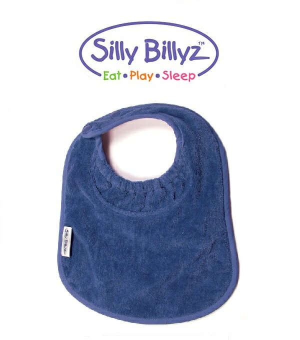 ★啦啦看世界★ Silly Billyz / 舒棉圍兜 (L) (牛仔藍)