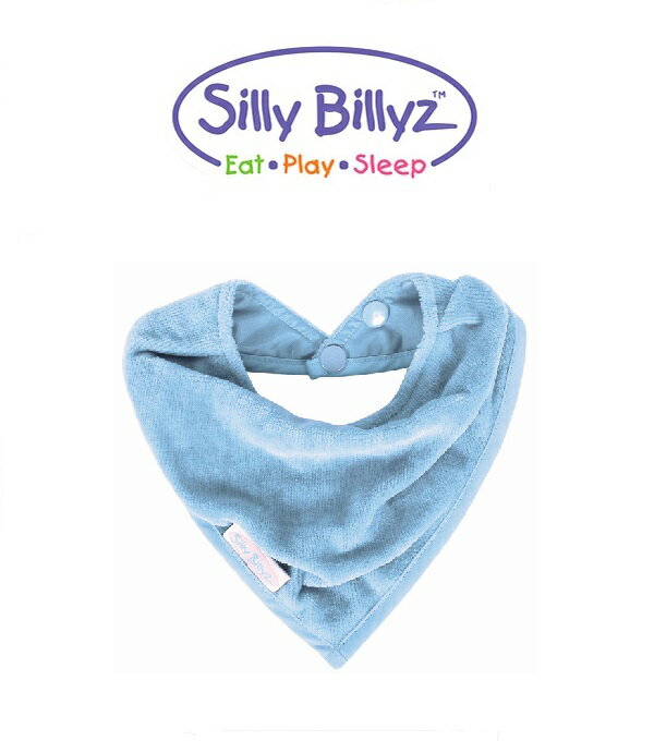 ★啦啦看世界★ Silly Billyz / Bandana小小牛仔 純棉圍兜 (天空藍)